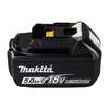 Image du produit MAKITA - Batterie Makstar Li-Ion 18V / 5 Ah - BL1850B (avec t&eacute;moin de charge) (18V LXT&reg;)- 197288-2 (PACK de 2 pcs)