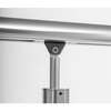 Image du produit SOGEM - Garde-corps 'Pure Titanium' - Kit Alu anodis&eacute; - Fixation lat&eacute;rale - 1,5 m&egrave;tre