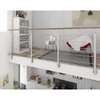Image du produit Prova - Poteau 1070 mm - Montage Mural - Alu/Inox - Pour 5 tubes & Main courante &Oslash; 40 mm (PS02)