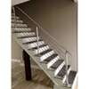Image du produit Prova - Poteau 1070 mm - Montage Mural - Alu/Inox - Pour 5 tubes & Main courante &Oslash; 40 mm (PS02)