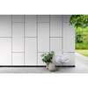 Image du produit Equitone&reg; (Coloura) - Blanc pur (RAL 9010) - Bords rectifi&eacute;s - 8 x 1250 x 3100 mm