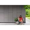 Image du produit Equitone&reg; (Coloura) - Gris poussi&egrave;re (RAL 7037) - Bords rectifi&eacute;s - 8 x 1250 x 3100 mm