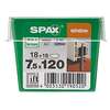 Image du produit SPAX&reg;- Vis Chassis (+ Couv. Blanc) - &Oslash; 7,5 mm - T&ecirc;te frais&eacute;e - WIROX - T-STAR Plus (T30) - Filetage total