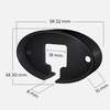 Image du produit Kordo - Enjoliveur pour Main courante PRESTIO - Anthracite (RAL 7016) - (1 pi&egrave;ce)