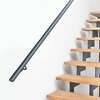 Image du produit Kordo - Main courante PRESTIO (Pack) - Anthracite (RAL 7016) + 2 supports + 2 embouts - 30 x 55 mm x 2 m