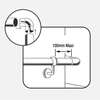 Image du produit Kordo - Coude fixe &agrave; 90&deg; pour Main courante METAL - Acier, finition Nickel bross&eacute;