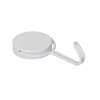 Image du produit Crochet Magn&eacute;tique - Blanc - Rotatif 360&deg; - &Oslash; 32 x 65 mm - 8 Kg (1 pi&egrave;ces)
