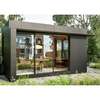 Image du produit Cladix > Pack 1A - 2-Lines-Profile-305 - RAL9005 - Lg. 3,005 m (4pcs -1,9232 m&sup2;/colis)