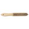 Image du produit Wolfcraft&reg;- Brosse avec manche en Acier (4 rang&eacute;es de fil Acier)