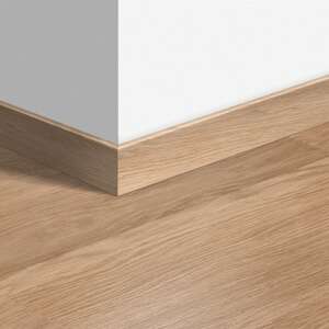 Image produit QUICK-STEP - Plinthe Standard (QSSK 00915) (LCF 251) Ch&ecirc;ne Verni Blanc - 12 x 58 x 2400 mm