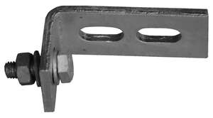 Image produit WEASYFIX&reg; - Equerre de 5 x 41 x 86 mm avec 1 vis M10, 1 &eacute;crou et 2 rondelles - Sachet 4 pi&egrave;ces/D