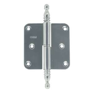 Image produit HDD - Paumelle - 80 x 80 x 2,5 mm - Vase Inox Chrome (Droite)