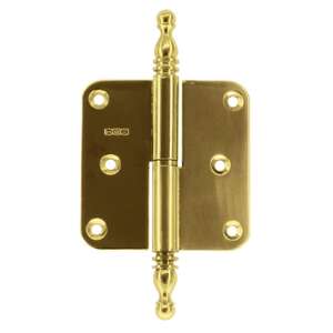 Image produit HDD - Paumelle - 80 x 80 x 2,5 mm - Vase Laiton Titanium (Droite)