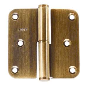 Image produit HDD - Paumelle - 80 x 80 x 2,5 mm - Fum&eacute; (Droite)