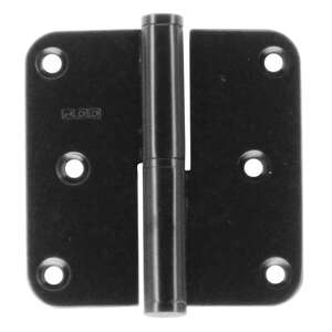 Image produit HDD - Paumelle - 80 x 80 x 2,5 mm - Noir (Droite)
