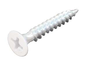 Image produit HDD - Vis pour 3 Paumelles/Porte - 24 mm - Blanc (18 pi&egrave;ces)