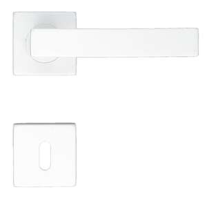 Image produit HDD - B&eacute;quille - Cosmic - Blanc - Rosace + Entr&eacute;e (par paire)