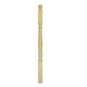 Image produit Poteau Tourn&eacute; - PT3 SOGEM - Sapin - 70 x 70 mm - Haut: 130 cm
