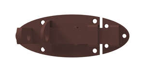 Image produit DURAVIS&reg; - Verrou Porte Cadenas - Brun Rouille - 90 x 44 mm