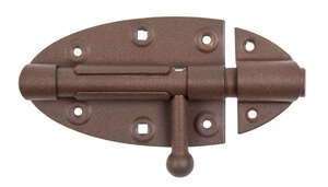 Image produit DURAVIS&reg; - Verrou de Box - Brun Rouille - 112 x 72 x 16 mm