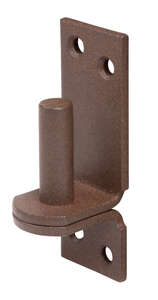 Image produit DURAVIS&reg; - Gond 13 mm sur platine - Brun Rouille - 100 x 35 mm