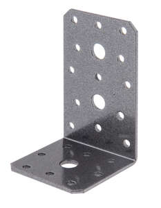 Image produit Equerre d'assemblage - Multi trous - Noir Diamant - 100 x 60 x 60 mm