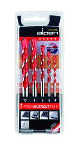 Image produit Alpen - Cassette Profi Multicut PM Forets universels (5 pi&egrave;ces): &Oslash; 4| 5| 6| 8|10 mm