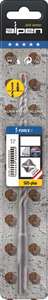 Image produit Alpen - FORCE X SDS-plus Foret B&eacute;ton arm&eacute; - Long. 200/260 mm - 4 Taillants