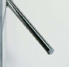 Image produit Prova - Tube inox pour poteau - &Oslash; 10 mm - 2 m&egrave;tres (8 pi&egrave;ces) (PA05)