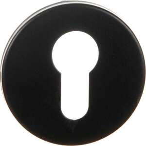 Image produit Entr&eacute;e de Cylindre - Inox - Laqu&eacute; Noir - &Oslash; 50 mm (2 pi&egrave;ces)
