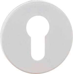 Image produit Entr&eacute;e de Cylindre - Inox - Laqu&eacute; Blanc - &Oslash; 50 mm (2 pi&egrave;ces)