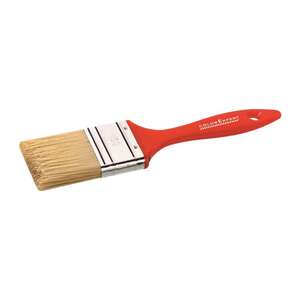 Image produit CIRET - Pinceau Plat - Peinture - Manche plastique rouge - Largeur au choix