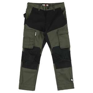 Image produit HEROCK&reg;- Pantalon Hector pour Enfants - Kaki fonc&eacute;/Noir