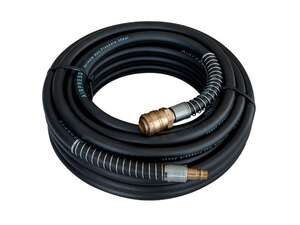Image produit AIRPRESS TUYAU NOIR 20M 8mm+RACCORDS EURO