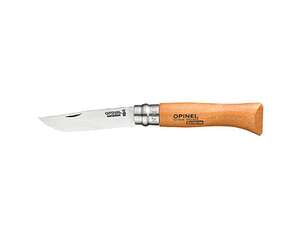 Image produit Opinel Classic Couteau de poche 165mm N&deg;06 Lame Carbone non inoxydable / bois, virobloc