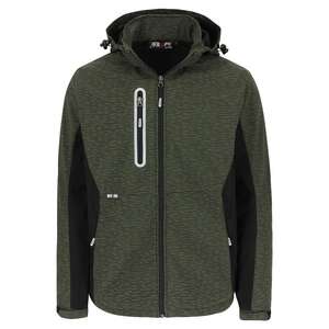 Image produit HEROCK&reg;- Veste Softshell Flexor R&eacute;fl&eacute;chissante pour Enfants - Kaki/Noir