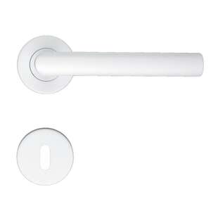 Image produit HDD - B&eacute;quille - I Shape 19mm - Blanc - Rosace + Entr&eacute;e (par paire)