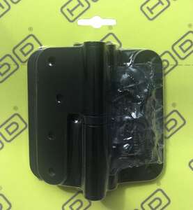 Image produit HDD - Paumelle Skin - 100 x 88 x 3 mm - Noir - Droite (3 pi&egrave;ces + Vis)