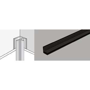 Image produit Dumawall + - Coin Black Alu - Long: 2600 mm
