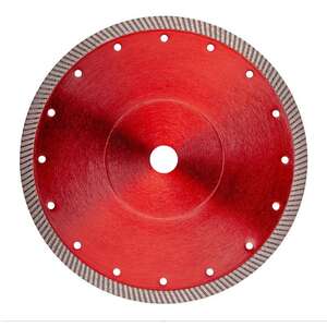 Image produit CUTZ - Disque Diamant RED FIRE Jante turbo denture fine segment fin 1.4 mm &oslash; 230 mm Al&eacute;sage 22,2 mm