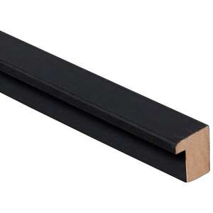 Image produit CanDo&reg;- Decowall Acoustic - Profil&eacute; d'extr&eacute;mit&eacute; Noir - 18 x 22 x 2600 mm