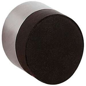 Image produit Arr&ecirc;t de Porte / But&eacute;e murale - Inox - 30 x 25 mm