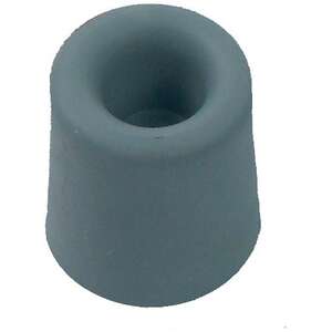 Image produit Arr&ecirc;t de Porte en Caoutchouc - Gris - &Oslash; 32 x 35 mm (Haut.) (2 pi&egrave;ces)