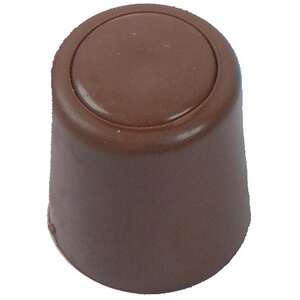 Image produit Arr&ecirc;t de Porte / Butoir &agrave; Visser - Brun - &Oslash; 30 x 35 mm (Haut.) (2 pi&egrave;ces)