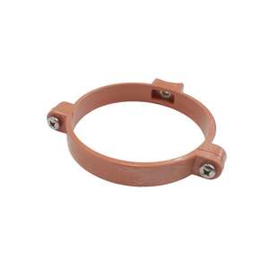 Image produit Scala - Fixo Collier Goutti&egrave;re - &Oslash; 110 mm - Rouge Brique