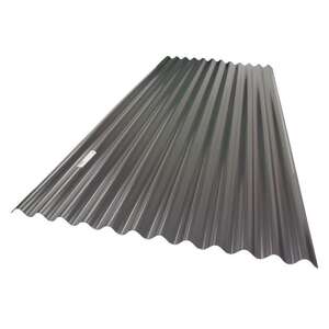 Image produit Scala - Plaque Ondul&eacute;e PVC Expans&eacute; - Scalatop - Noir - 76/18 - 0,9 x 2 m (l x L)