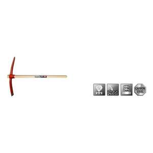 Image produit POLET PIOCHE RONDE 520MM/2,5KG MA-T FRENE 90CM