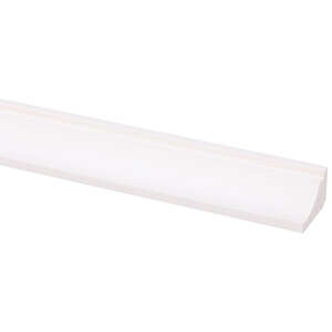 Image produit Corniche - Pin Pr&eacute;peint Blanc - 22 x 35 x 2700 mm