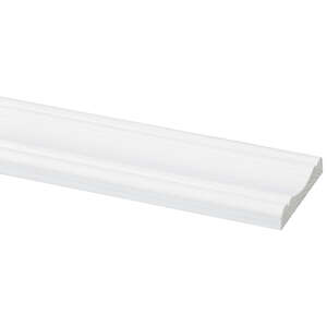 Image produit Baguette - Pin Pr&eacute;peint Blanc - 10 x 50 x 2700 mm