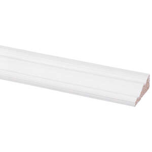 Image produit Baguette - Pin Pr&eacute;peint Blanc - 13 x 33 x 2700 mm